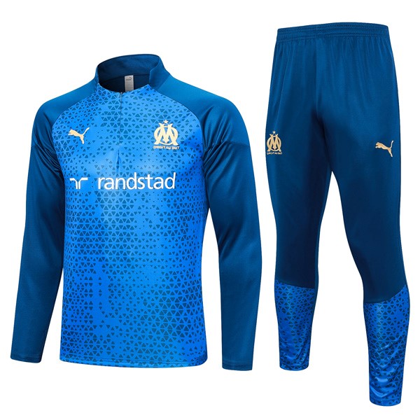 Sudadera De Training Marsella 2024 Azul 2